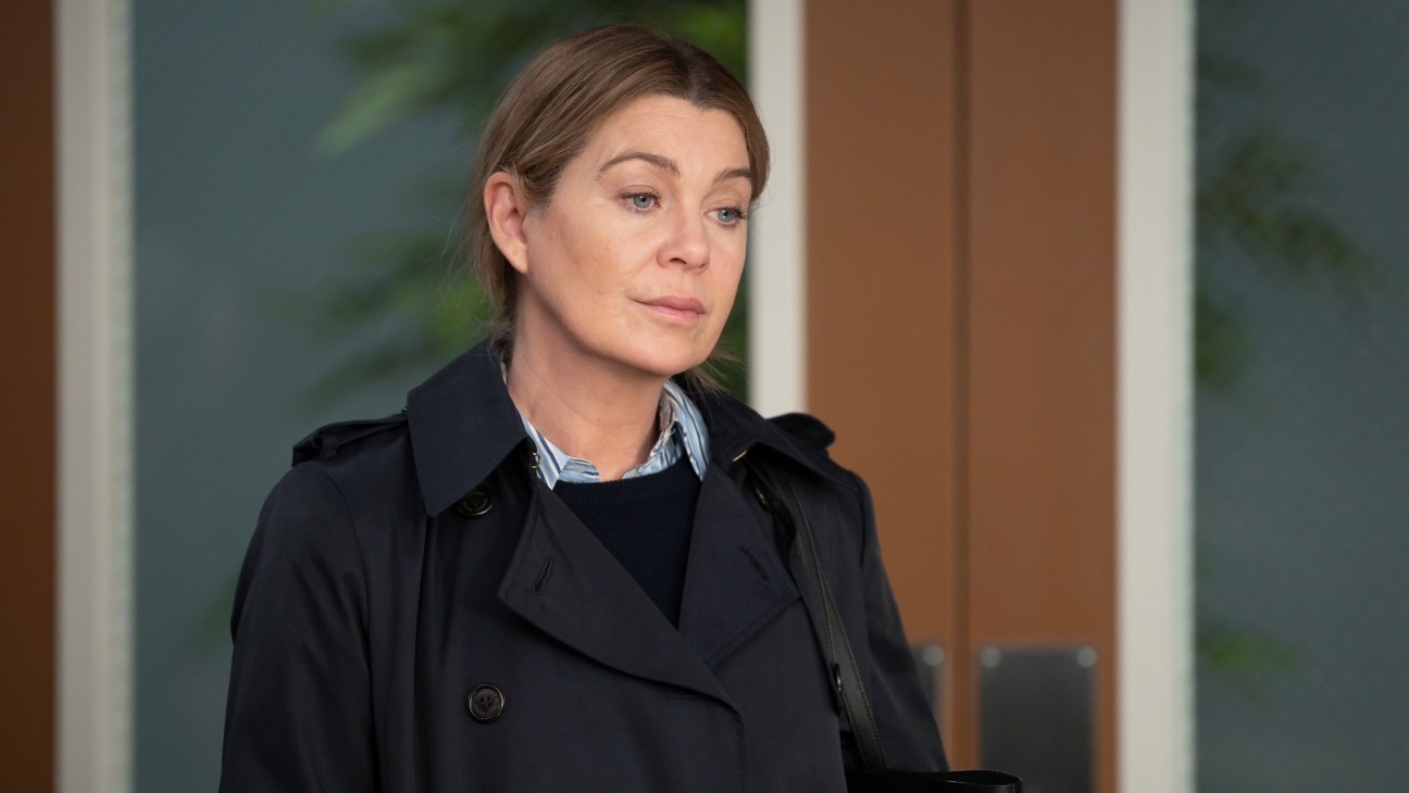 Ellen Pompeo in the 'Grey's Anatomy' penultimate episode, "I Carry Your Heart.”