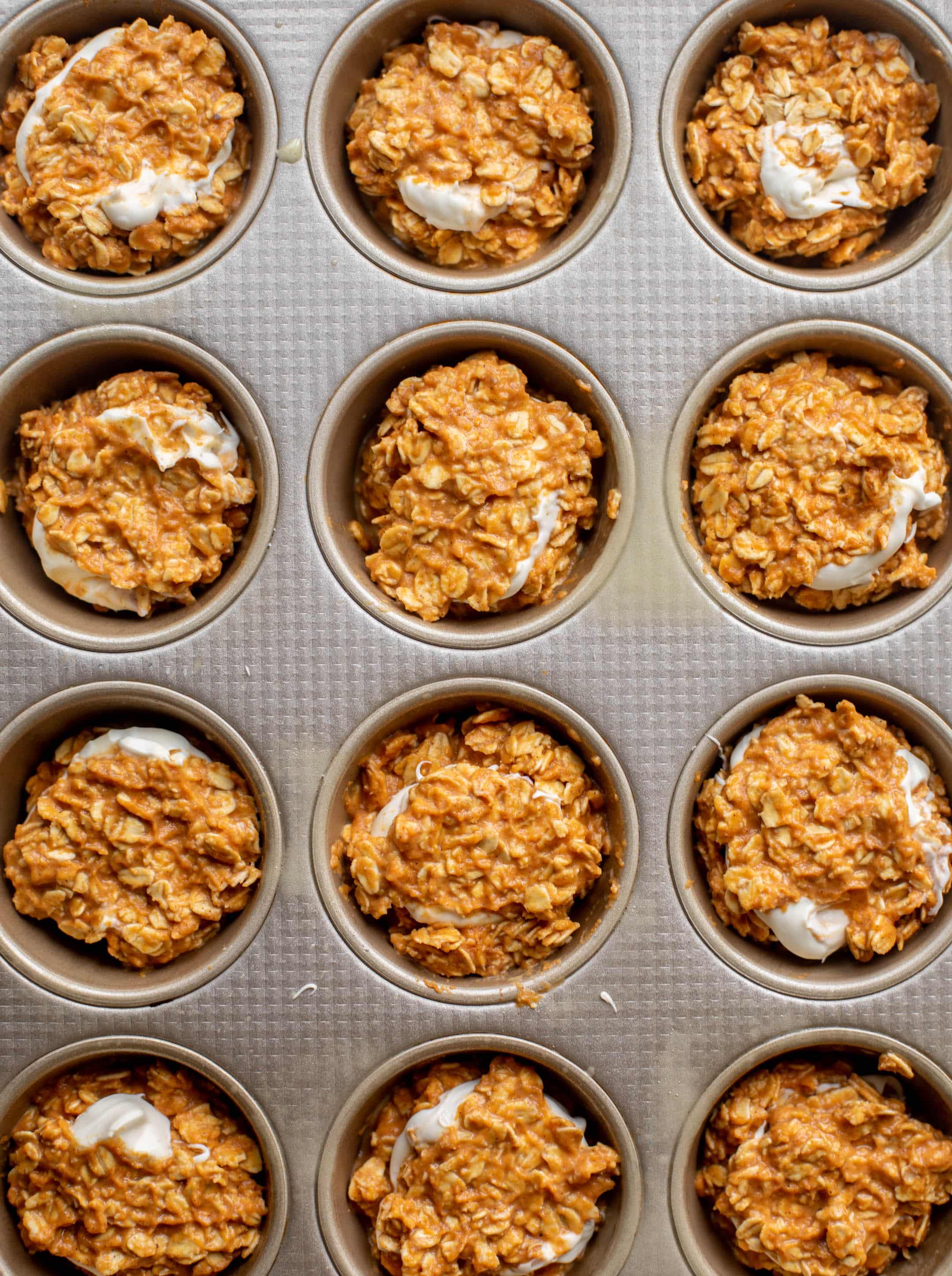 pumpkin baked oatmeal cups