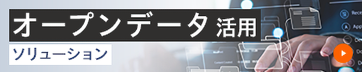 オープンデータ活用 ソリューション