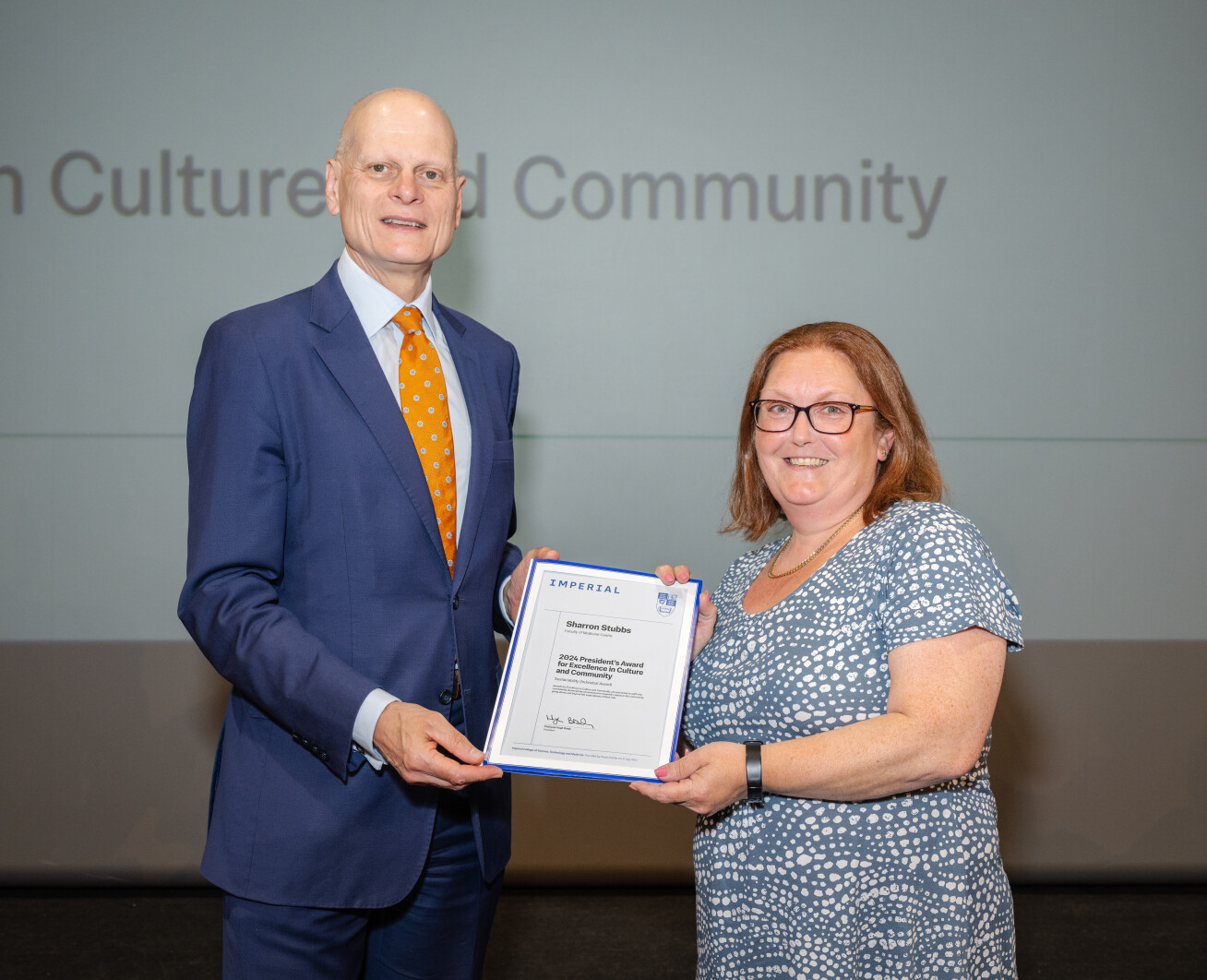 Professor Ian Walmsley and Dr Sharron Stubbs