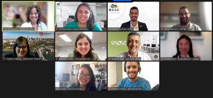 Participantes do Webinar Oportunidades de Internacionalização com o Canadá Fim da descrição.