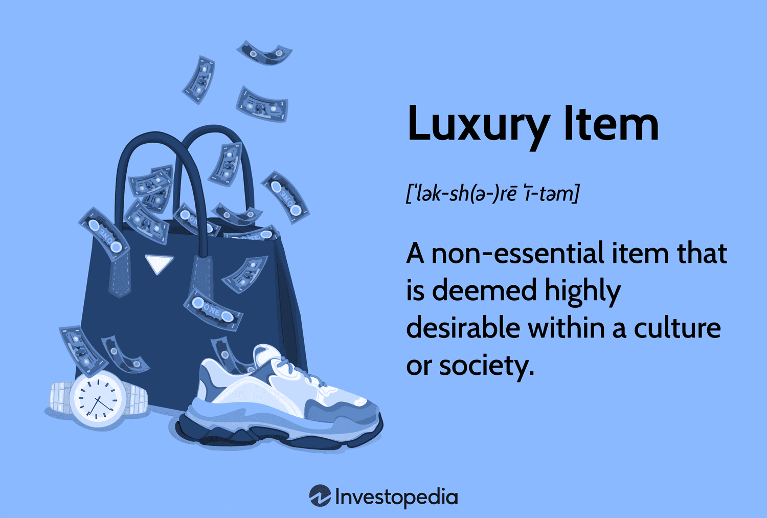 Luxury Item: A non-essential item that is deemed highly desirable within a culture or society.