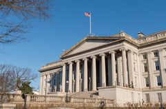 U.S. Treasury Department in Washington