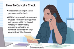 How To Cancel a Check