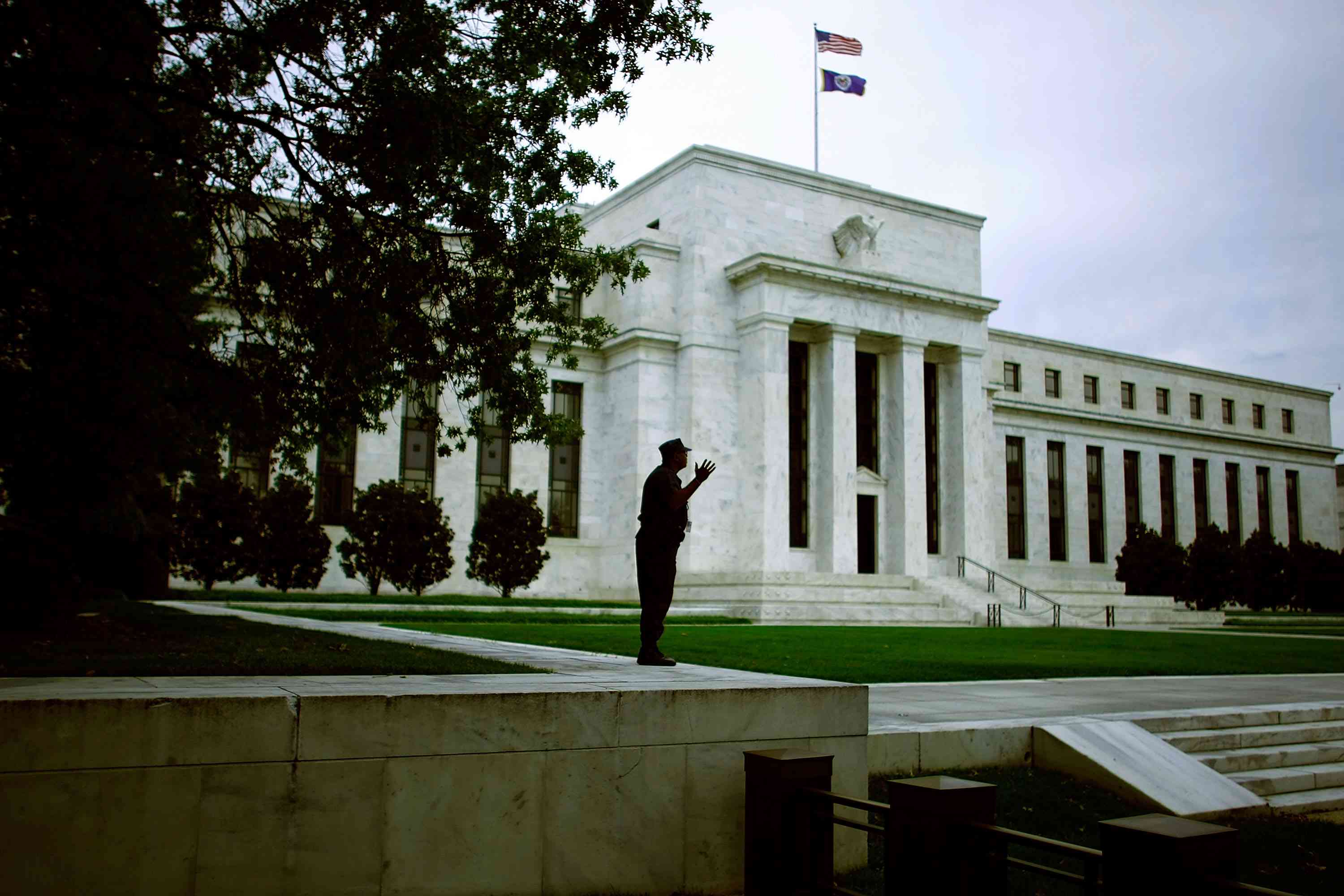 The Federal Reserve building in Washington, D.C.