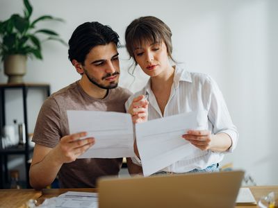 Couple goes over their Stafford loan applications