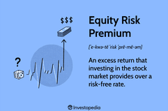 Equity Risk Premium: An excess return that investing in the stock market provides over a risk-free rate.