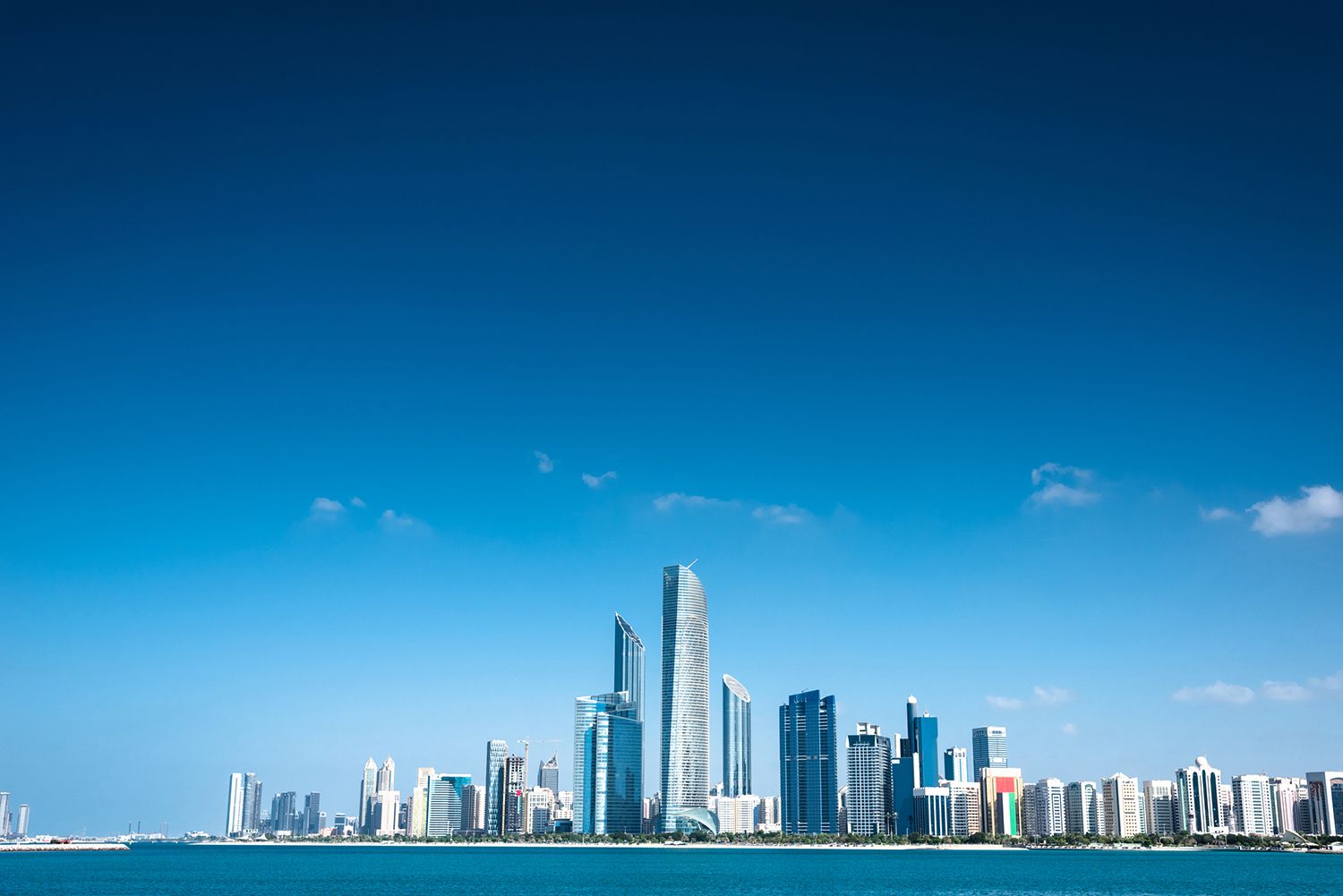 Abu Dhabi Skyline Waterfront