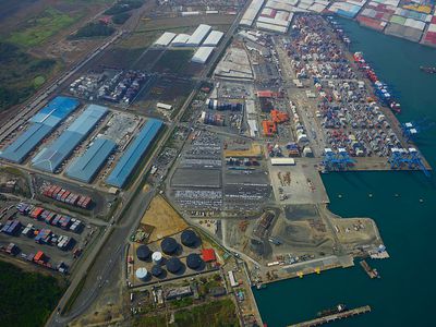 Colón Free Trade Zone -- Aerial View