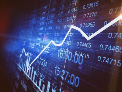 Improvement in line graph on stock market trading screen