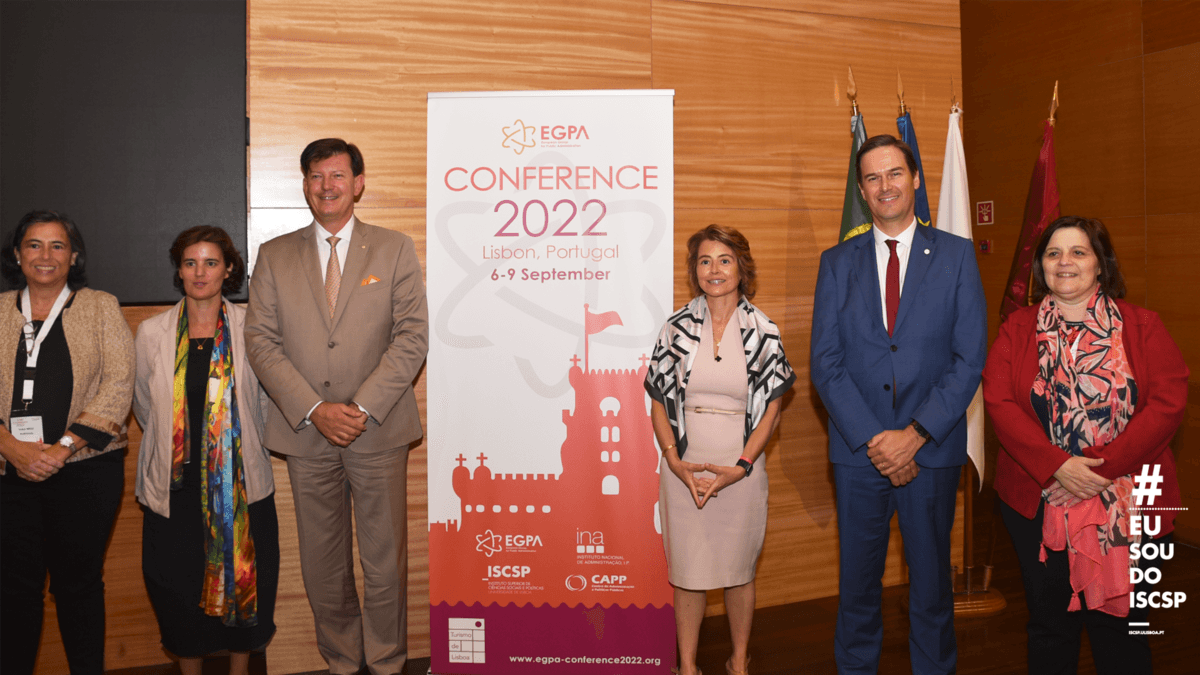 ISCSP recebeu conferência internacional EGPA2022