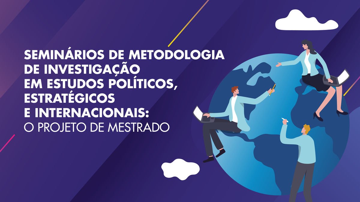 Métodos de investigação para projeto de mestrado abordados em seminário