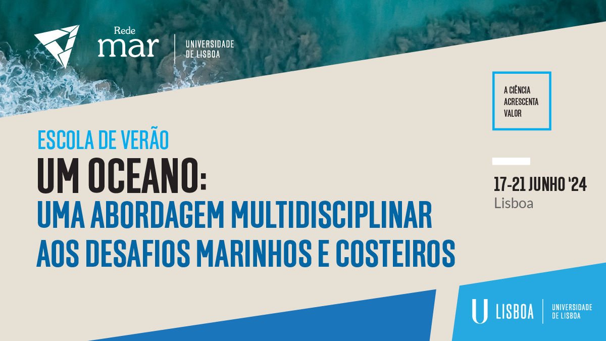 Candidaturas abertas para a Escola de Verão RedeMAR ULisboa 2024