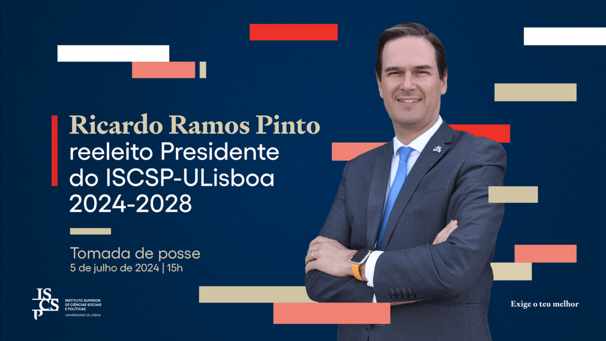 Ricardo Ramos Pinto reeleito Presidente do ISCSP-ULisboa