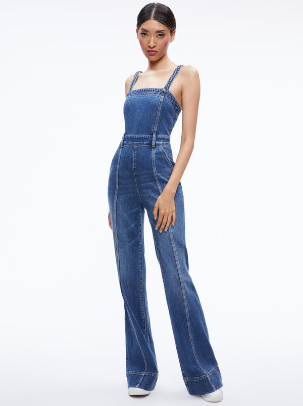 Alice + Olivia - Denim Jumpsuit