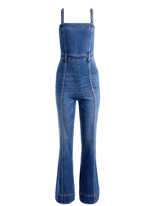 Alice + Olivia - Denim Jumpsuit