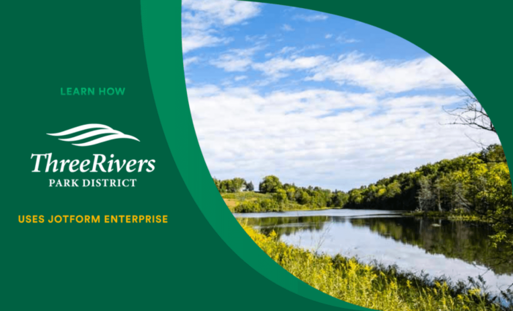 Three Rivers Park District manages 27,000 acres with Jform Enterprise