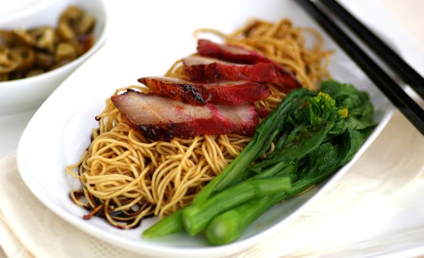 Kon Loh Meen (Dry Sauce Noodles)