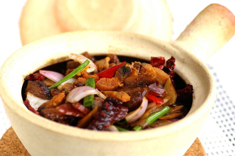 Claypot Pork Belly with Salted Fish