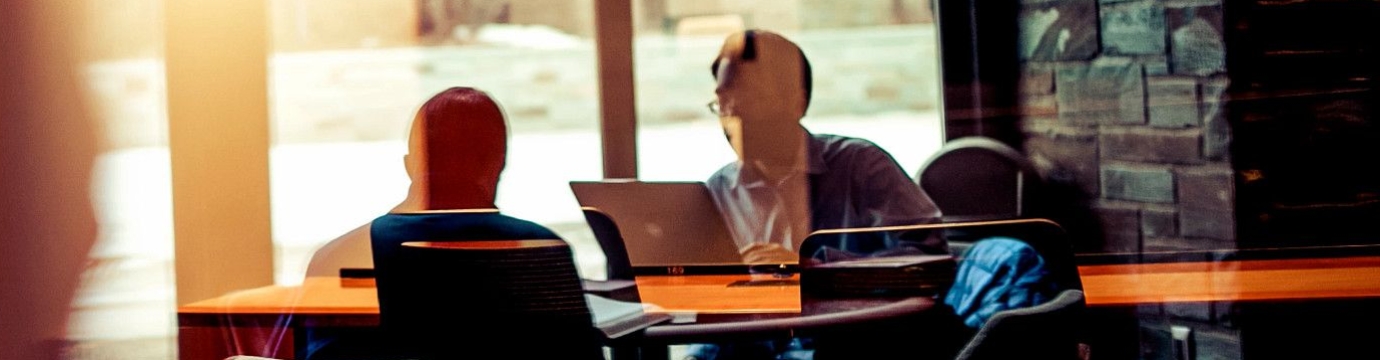 students at a table