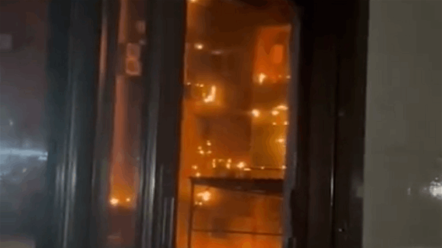 Fire breaks out in Sin el Fil building, firefighting teams respond (Video)