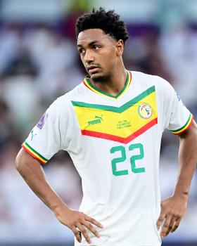 Abdou Diallo (Senegal) Doha, 25.11.2022, FIFA Fussball WM 2022 in Katar, Gruppenphase, Katar - Senegal (L'Equipe)