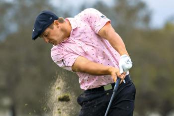 En mars dernier, Bryson DeChambeau, vainqueur de l'US Open 2020, a de nouveau fait parler sa puissance sur le green de Bay Hill, à Orlando, où l'Américain de 27 ans a triomphé au Arnold Palmer Invitational. (Mike Ehrmann/Getty Images)