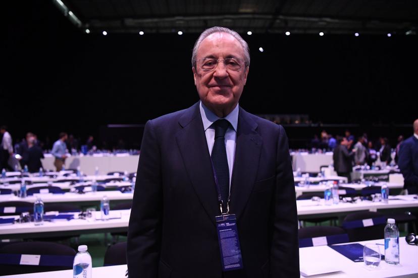 Florentino Perez souhaite la création d'une Superligue européenne (A. Mounic/L'Équipe)