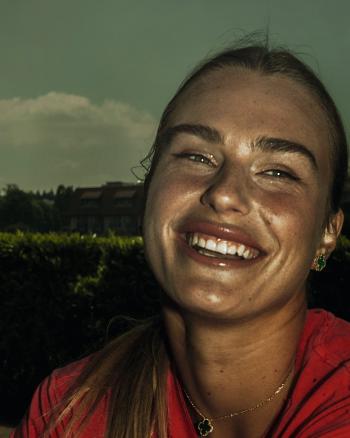 La Biélorusse Aryna Sabalenka. (Alexis Armanet/L'Équipe)