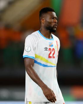 Soccer Football - Africa Cup of Nations - Third Place Playoff - South Africa v DR Congo - Stade Felix Houphouet-Boigny, Abidjan, Ivory Coast - February 10, 2024  DR Congo's Chancel Mbemba reacts after missing a penalty during the penalty shootout REUTERS/Siphiwe Sibeko (Reuters)