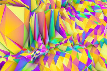 Geometric abstract polygonal background