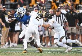 Freedom wasn't in the top-10 in the state's Class 6A at the start of the season but has steadily climbed up to No. 6 with its 4-0 start and jumped three spots after its 38-10 rout of Nazareth last week. 