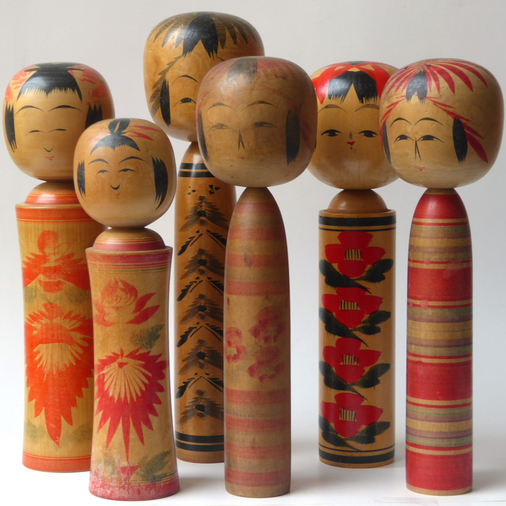 Trencaclosques kokeshi