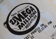 Generic photo. New Jersey lottery, Mega Millions.   Wednesday, February 1,  2023.









































