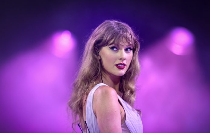 Taylor Swift performing at Wembley Stadium. Credit - Gareth Cattermole.