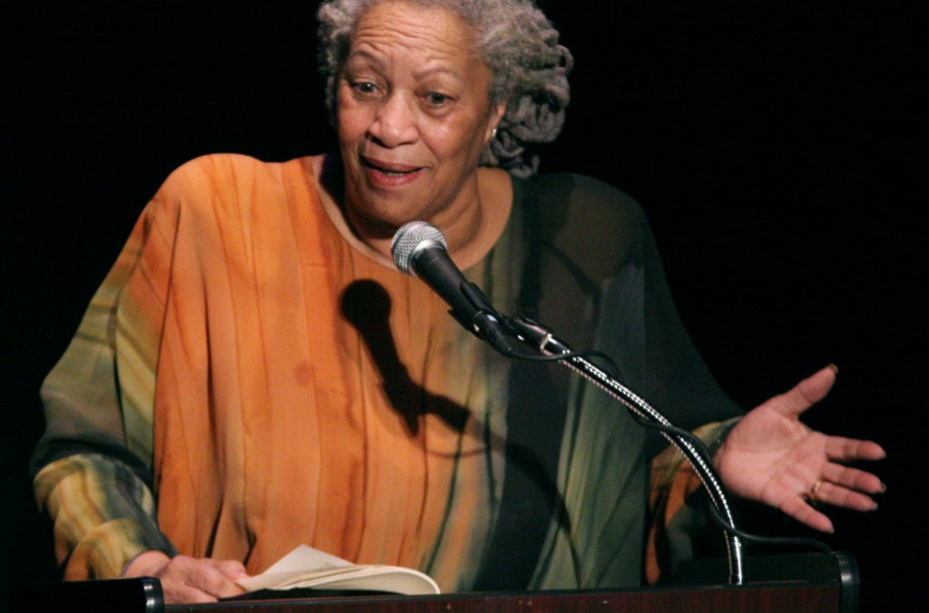 Toni Morrison speaking