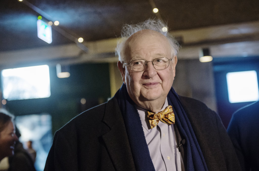 Angus Deaton visiting the Vasa Museum during the Nobel week in Stockholm.