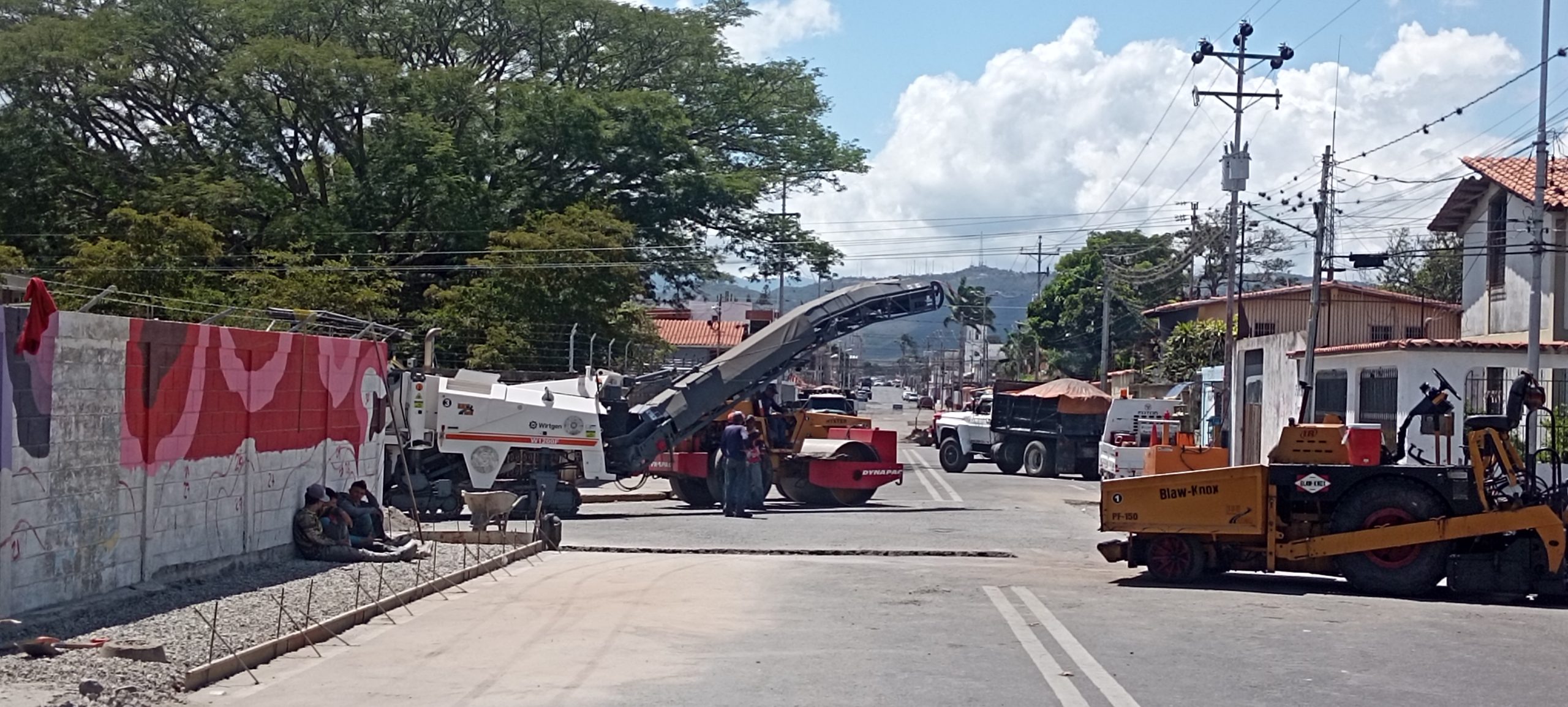 Inician obras de recuperación vial en la parroquia Concepción de Iribarren