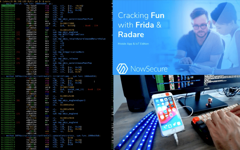 Cracking Fun with Frida & Radare: Mobile App & IoT Edition