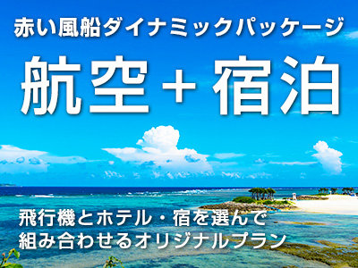 飛行機＋宿泊セットプラン