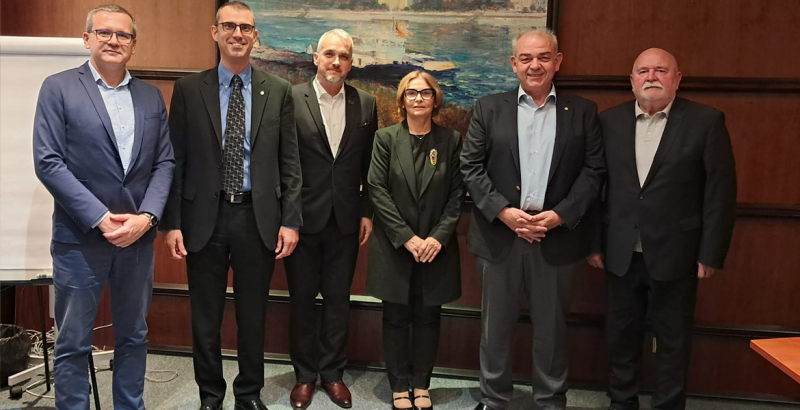 Meeting of the Rector of NTUA with his counterpart from STU in Bratislava