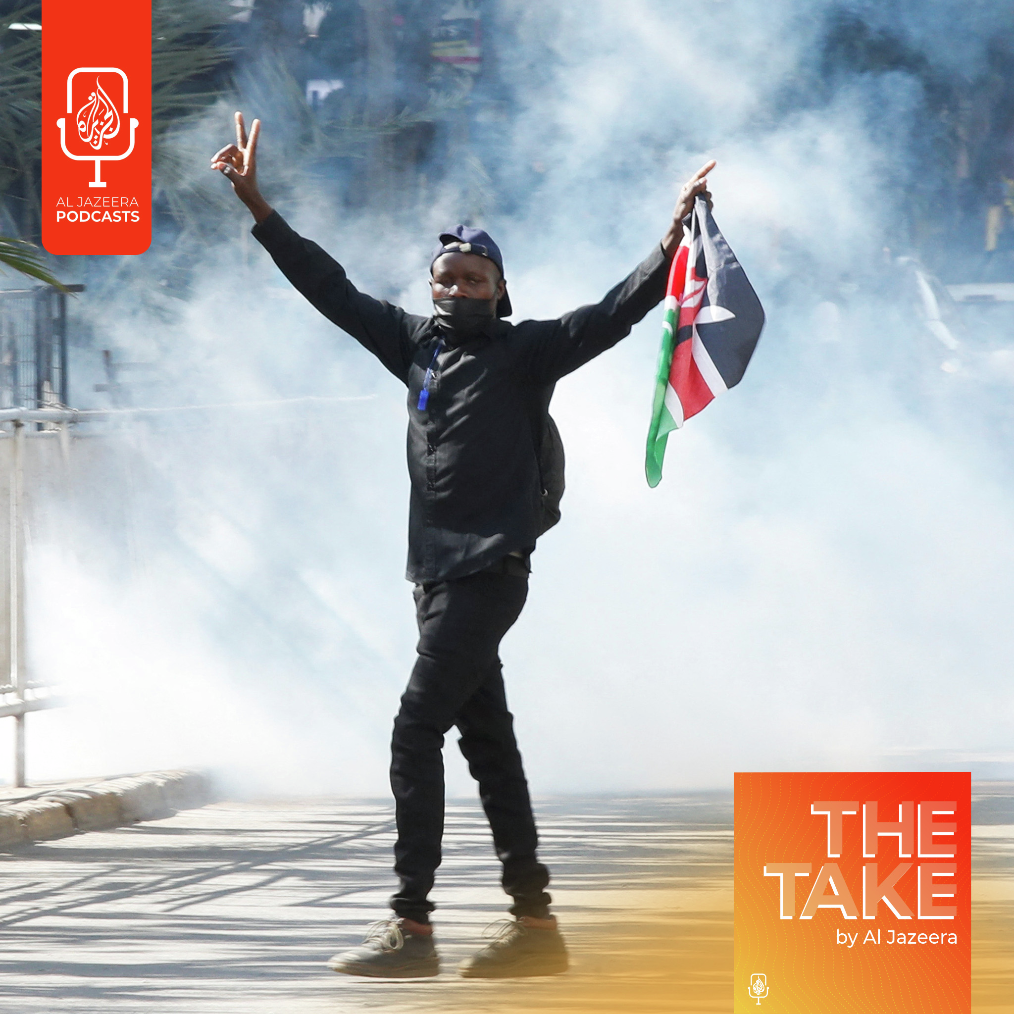What triggered the protests in Kenya?