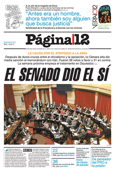 Tapa de la fecha 22-02-2013