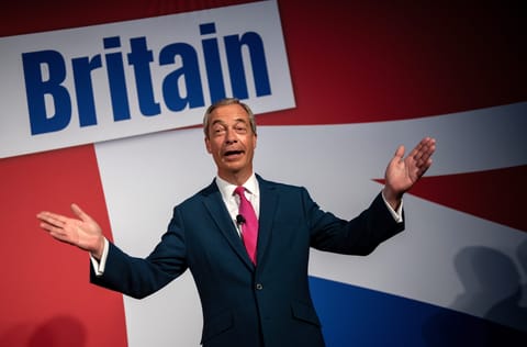 British politicians have ditched TikTok. Nigel Farage is moving in