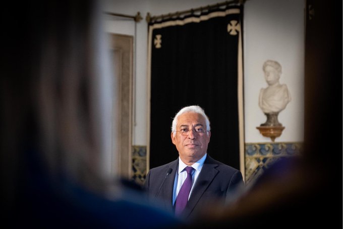 Primeiro-Ministro António Costa faz declaração no final da reunião com o Presidente da República, Marcelo Rebelo de Sousa, Lisboa,21 outubro 2019