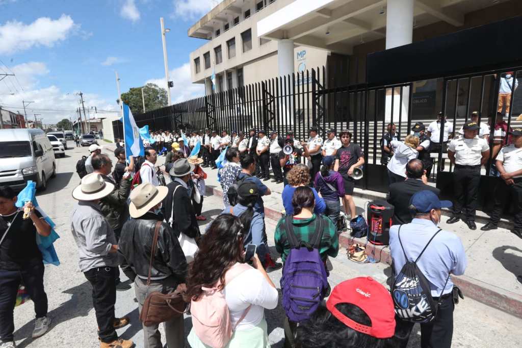 protesta mp por caso contra semilla 13 de julio 2023