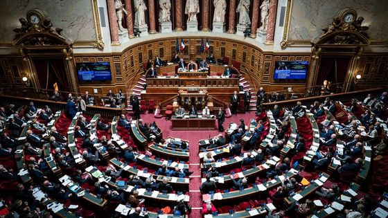 Approbation par le Sénat de l'inscription de l'IVG dans la Constitution française, 28 février 24.