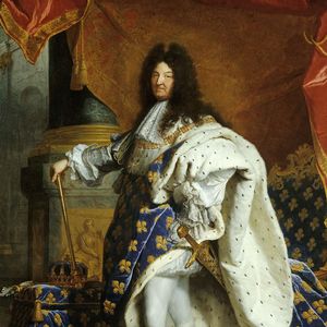 Louis XIV, par Hyacinthe Rigaud, 1701, huile sur toile, musée du Louvre