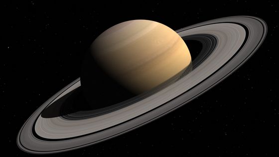 Vue d'artiste de la planète Saturne