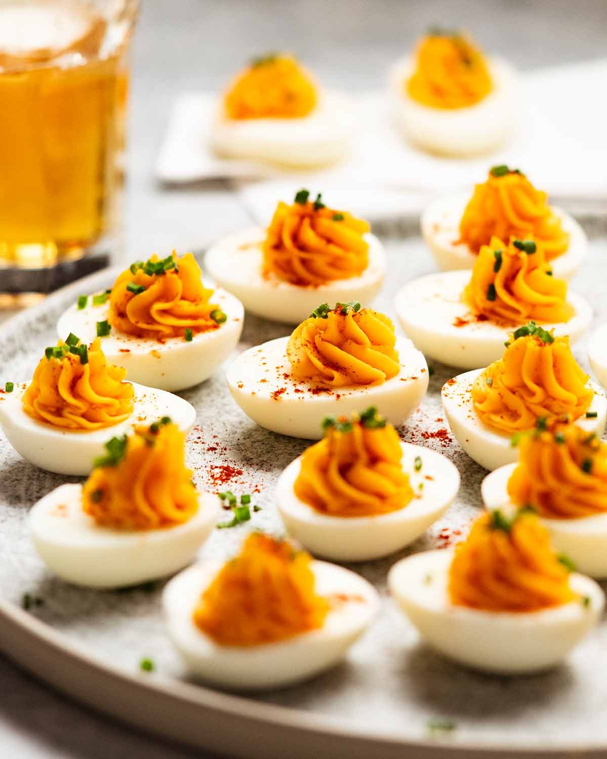 Devilled eggs